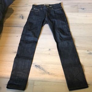 Naked and Famous Men’s Raw Denim Jeans